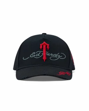 Trapstar x Ed Hardy Irongate T Cap - Black