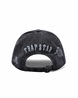 Trapstar x Ed Hardy Cross Cap - Grey