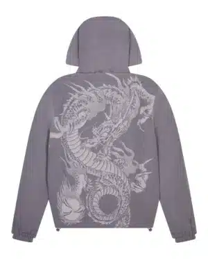 Trapstar x Ed Hardy Windbreaker - Grey