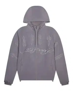 Trapstar x Ed Hardy Windbreaker - Grey