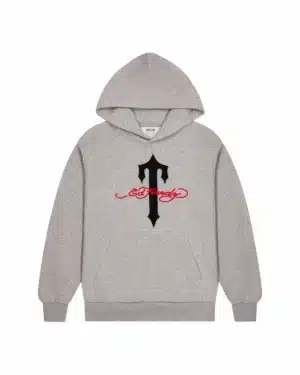 Trapstar x Ed Hardy Hoodie - Grey