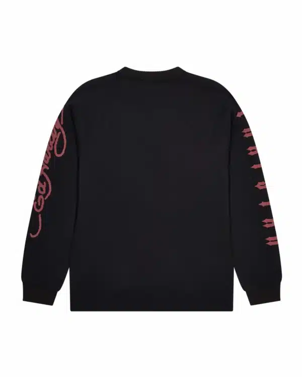 Trapstar x Ed Hardy Waffle LS Top - Black