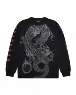 Trapstar x Ed Hardy Waffle LS Top - Black