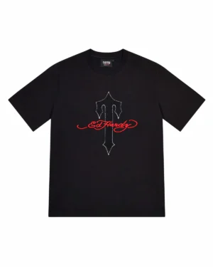 Trapstar x Ed Hardy Ironagte T Tee - Black