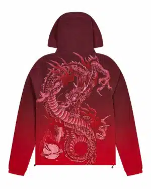 Trapstar x Ed Hardy Windbreaker - Red